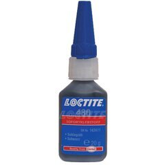 Loctite 480 (Локтайт 480) - черный цианоакрилатный клей для резины и металла